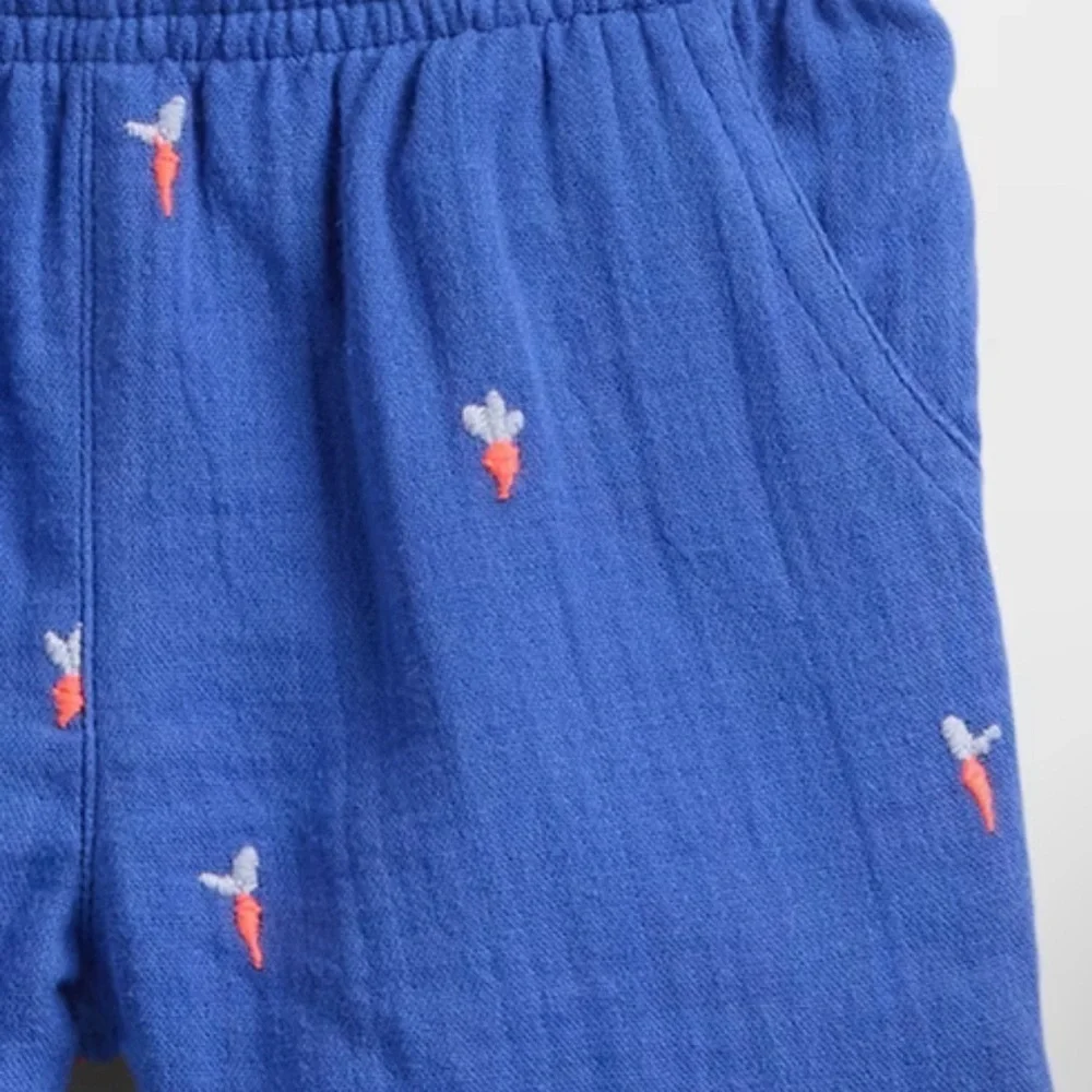 GAP Light Blue Bunny Print Kids Set Easter